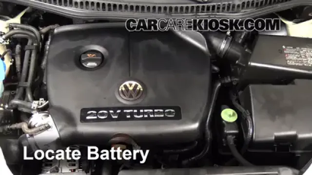 2005 Volkswagen Beetle GLS 1.8L 4 Cyl. Turbo Hatchback Battery Jumpstart